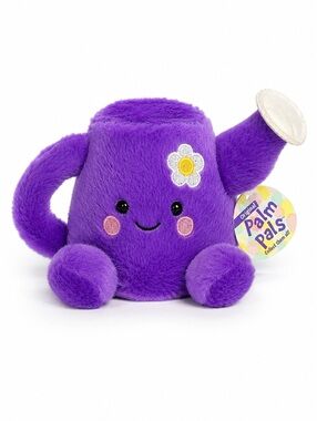 Aurora Palm Pals Purple Watering Can Plush Stuffed Toy NWT Cute Collectible